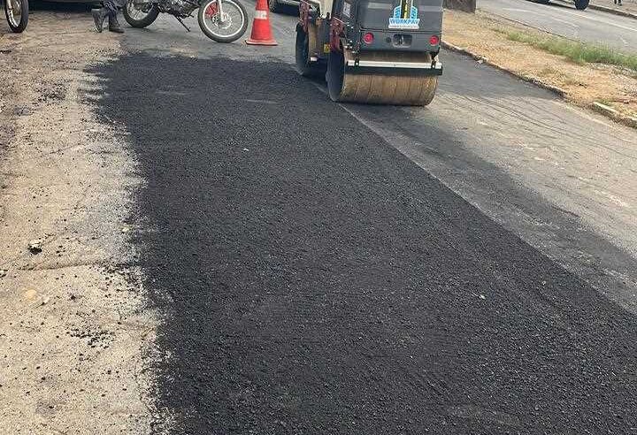 Ruas de Viçosa recebem intervenções para melhoria do tráfego