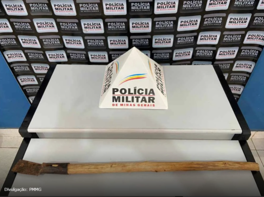PM prende marido acusado de matar a esposa com cavadeira na Zona da Mata