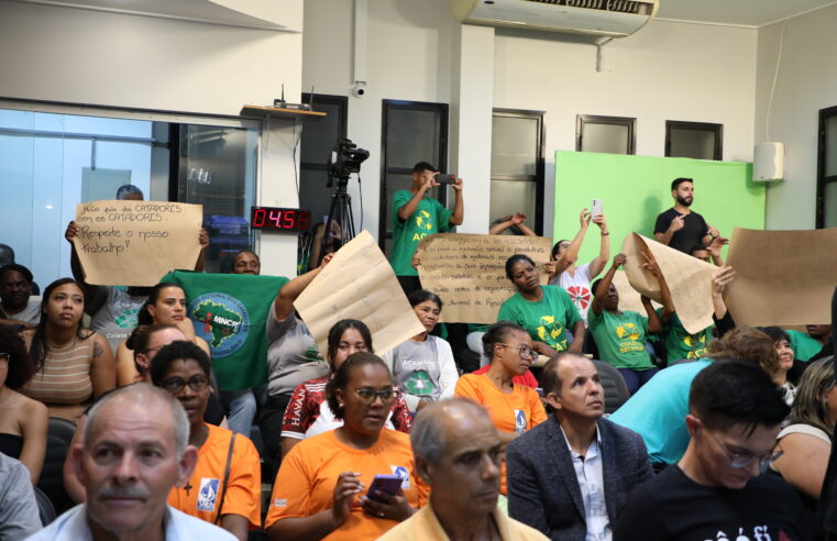 Debate na Câmara de Viçosa foca em terceirização da limpeza urbana