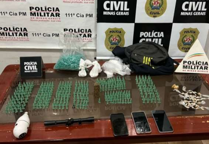 Polícias Militar e Civil realizam operação contra o tráfico em VRB