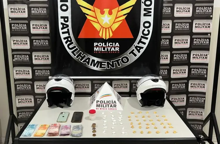Operação apreende drogas e captura dois homens em Muriaé