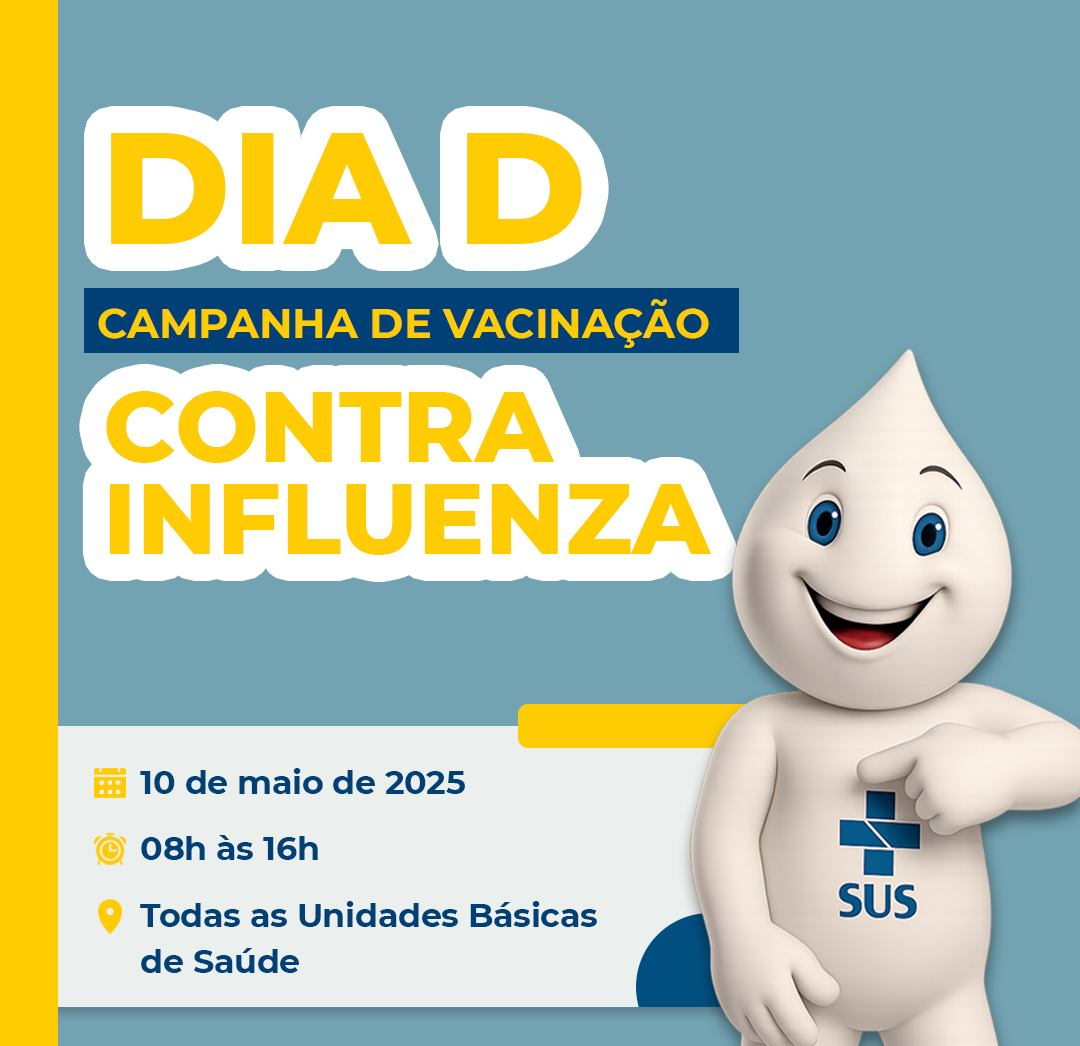 Viçosa terá Dia D de vacinação contra Influenza no próximo sábado (10)