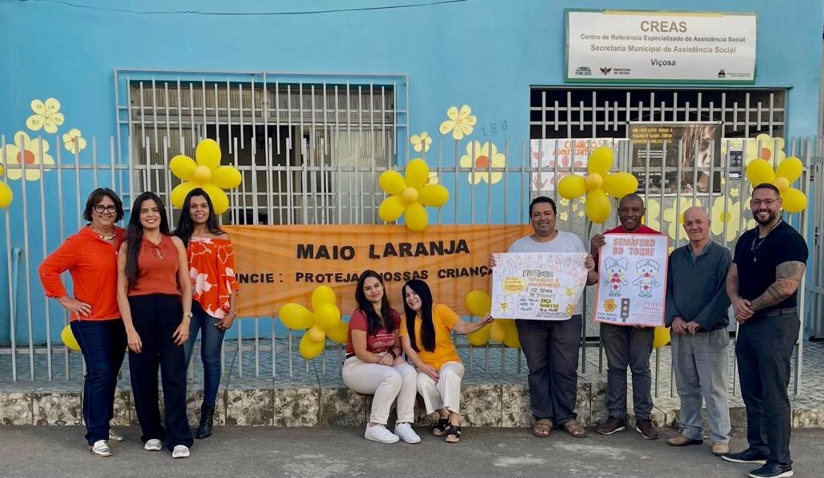 Creas promove ações de combate ao abuso e à exploração sexual infantil em Viçosa