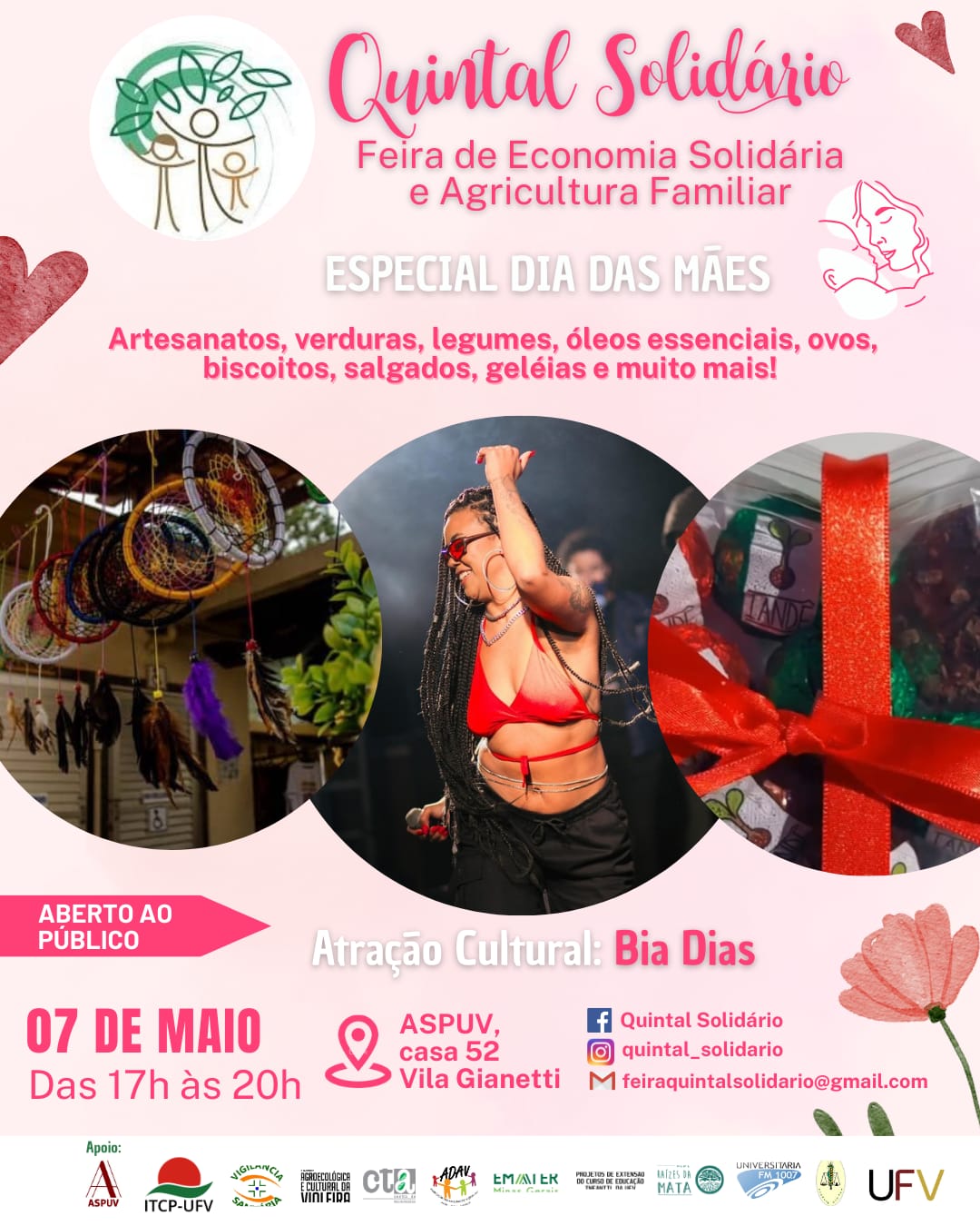 Quintal Solidário celebra Dia das Mães com Edição Especial