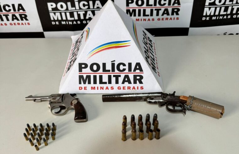 Guaraciaba: Homem é detido com armas de fogo e munição