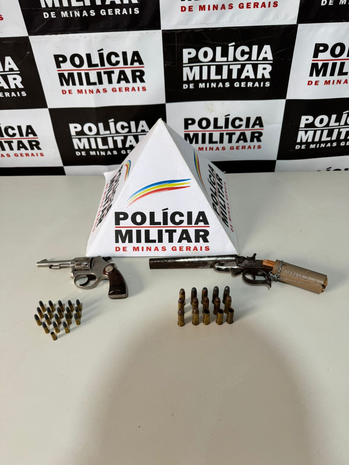 Guaraciaba: Homem é detido com armas de fogo e munição