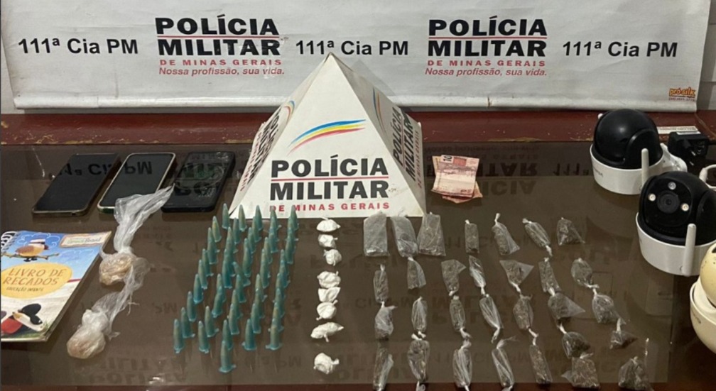 Casal preso por tráfico de drogas em VRB
