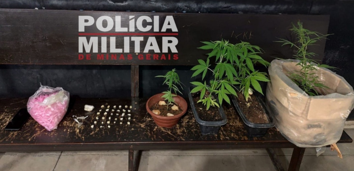 PM prende homem por tráfico de drogas em Ubá