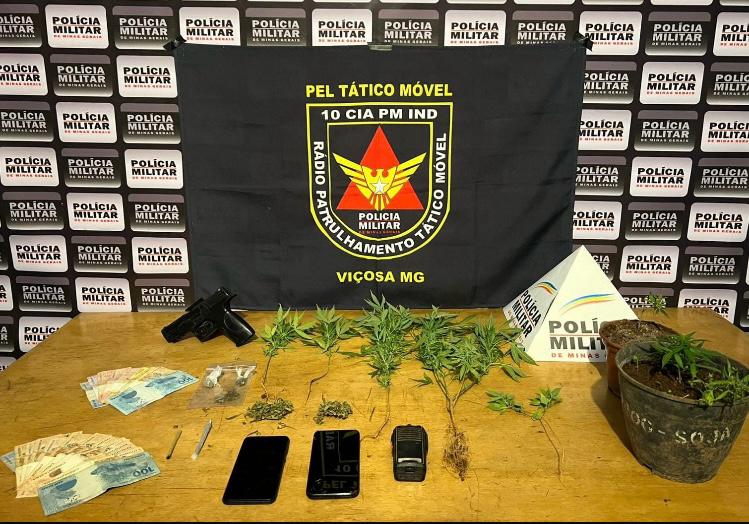 Operação em Viçosa resulta em prisões por tráfico de Drogas