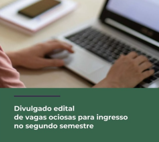 Abertas inscrições para vagas ociosas nos três campi, Viçosa, Rio Paranaíba e Florestal