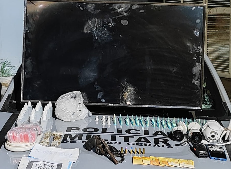 PM prende homem por tráfico e posse ilegal de arma em Tocantins