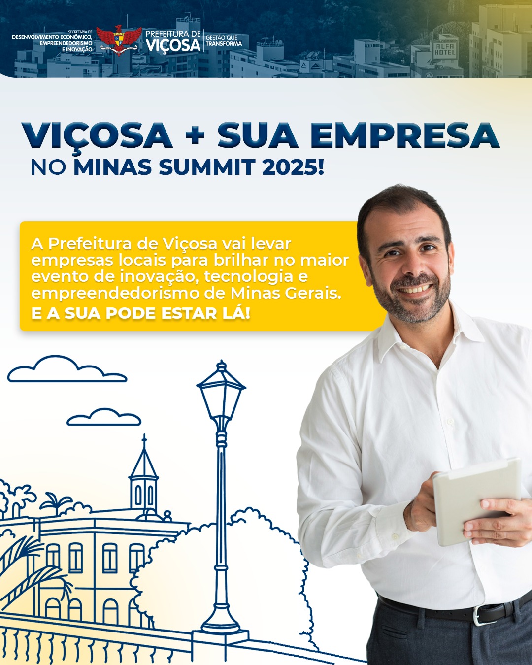 PMV abre inscrições para empresas exporem no Minas Summit 2025