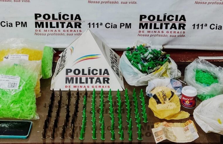 Homem é preso por tráfico de drogas no bairro Brasil Novo, em VRB