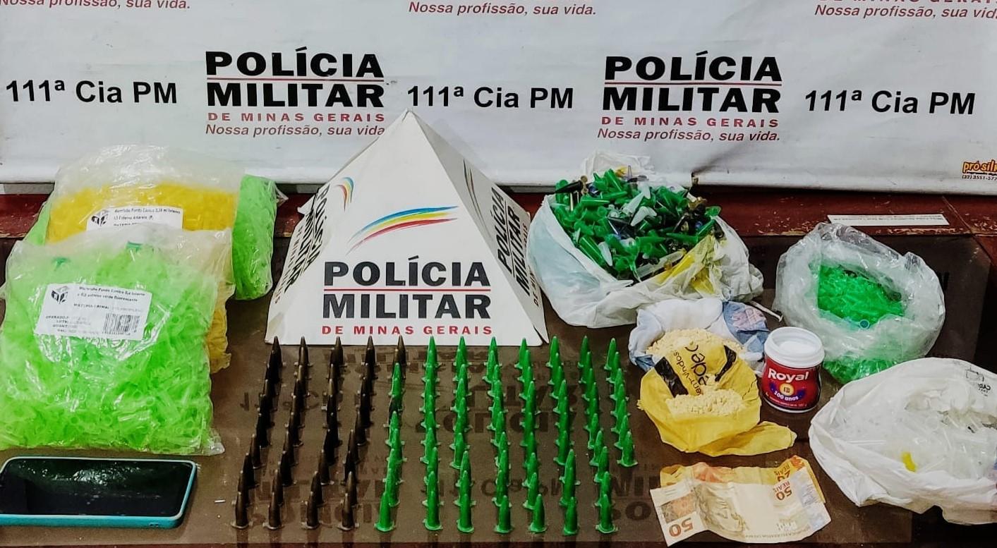 Homem é preso por tráfico de drogas no bairro Brasil Novo, em VRB