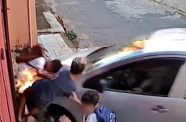 Carro desgovernado atropela crianças em Muriaé; Motorista é preso por embriaguez
