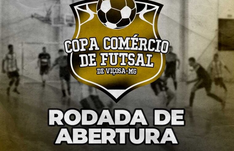 Viçosa: Copa Comércio de Futsal 2025 começa nesta terça-feira, 24