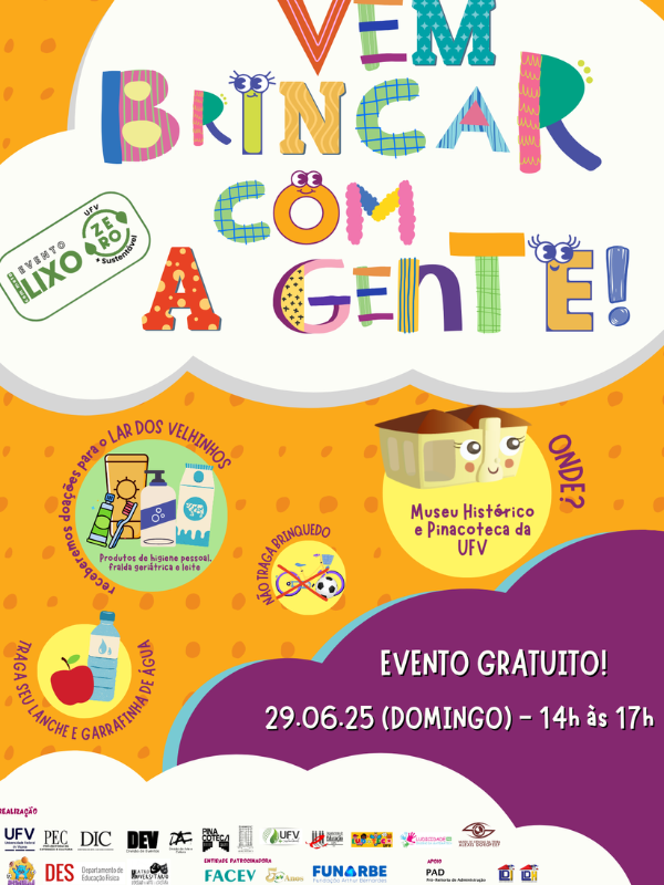 UFV: Campus Viçosa tem atividades para crianças no domingo