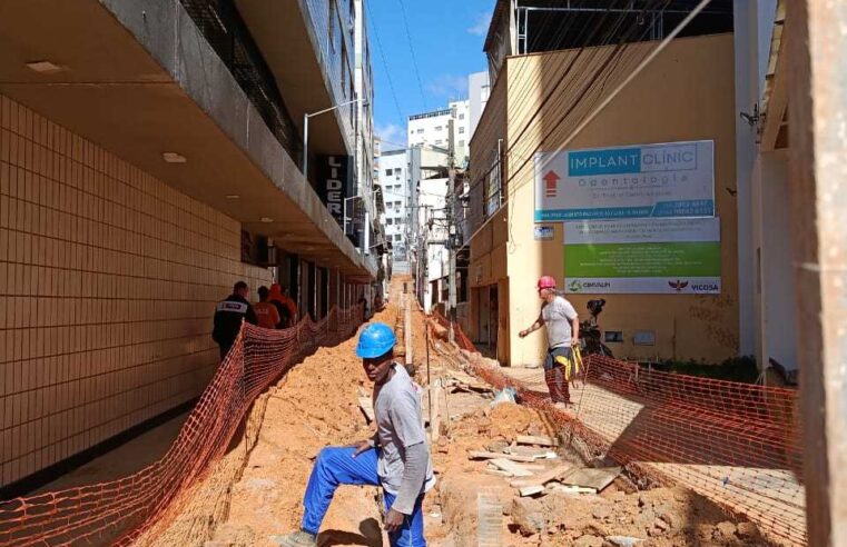 Prefeitura de Viçosa conclui rede pluvial da Doutor Horta