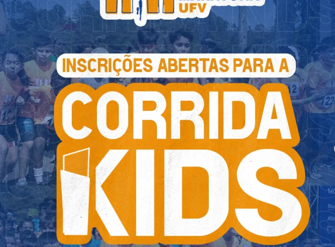 Corrida Kids do Festival Meia Maratona UFV abre inscrições para 2ª Edição