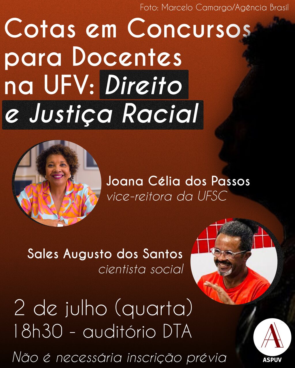 Evento discute efetivação das cotas raciais nos concursos para docentes da UFV