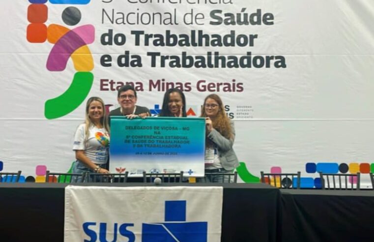 Conferência de Saúde do Trabalhador propõe criação de comissão intersetorial em Viçosa