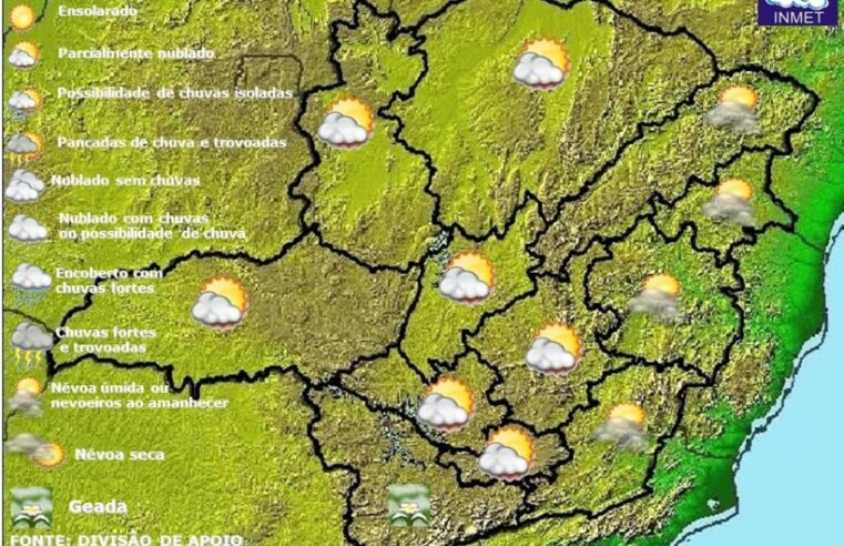 Viçosa e Zona da Mata: Terça-feira de estabilidade, névoa úmida e frio matinal