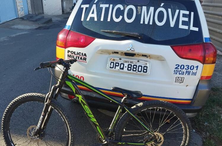 PM prende suspeito de roubo de bicicleta em Viçosa