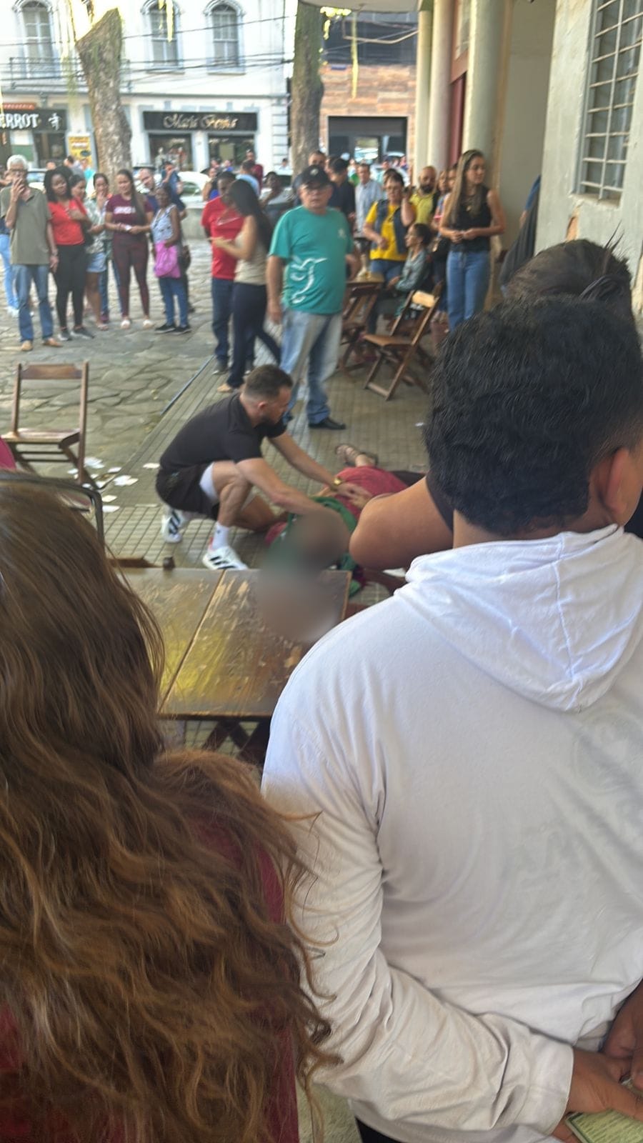 Idoso baleado em assalto no Centro de VRB