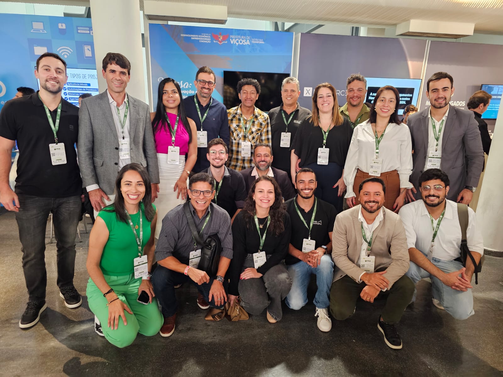 Viçosa se destaca no Minas Summit 2025 com estande próprio