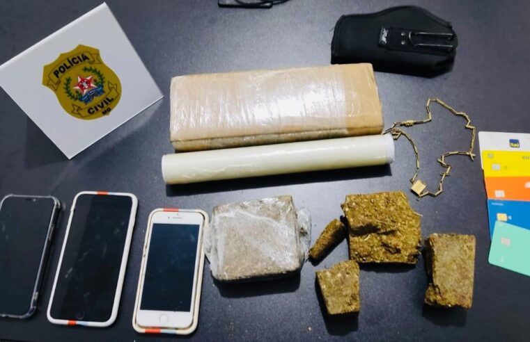PCMG prende dois homens por tráfico de drogas, em Muriaé