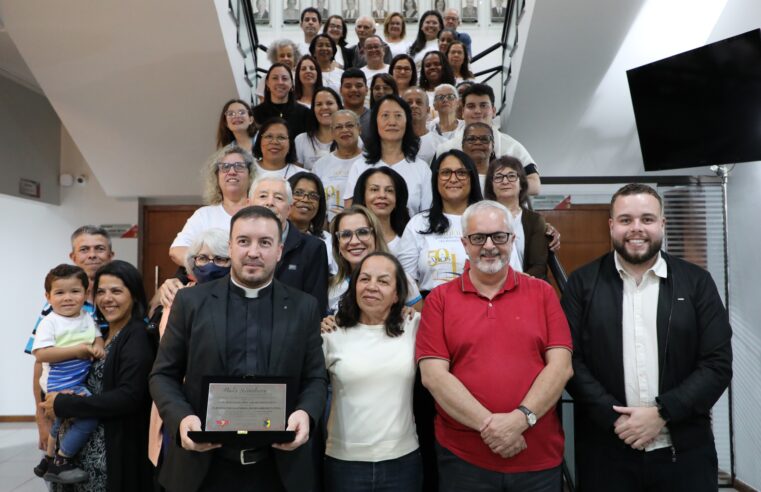 Câmara homenageia Paróquia de Fátima pelos 50 anos de fundação