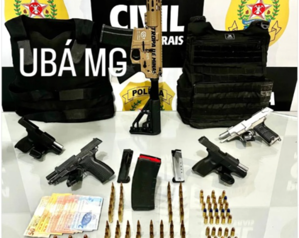PC de Ubá realiza Megaoperação contra o crime organizado
