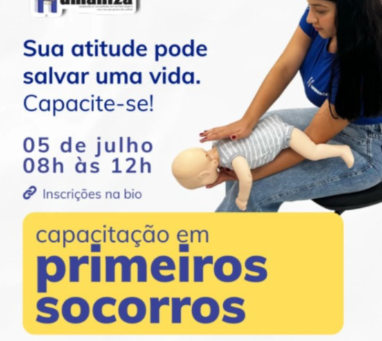 Curso de Primeiros Socorros abre inscrições em Viçosa