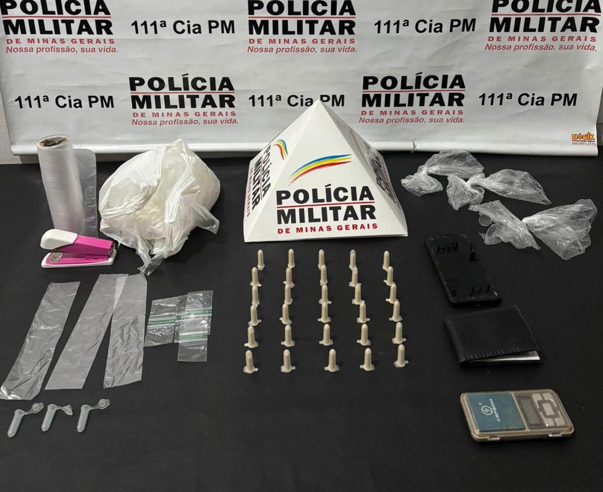 Homem é preso por tráfico de drogas após perseguição, em VRB