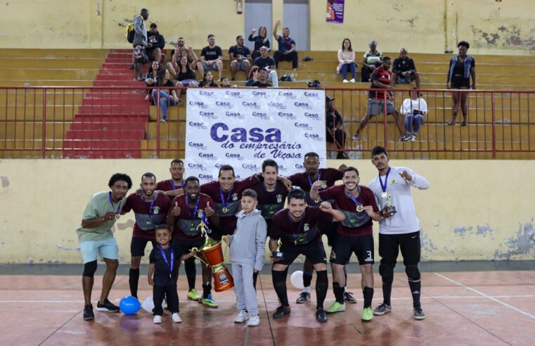Reginaldo Autopeças é campeão da Copa Comércio de Futsal 2025