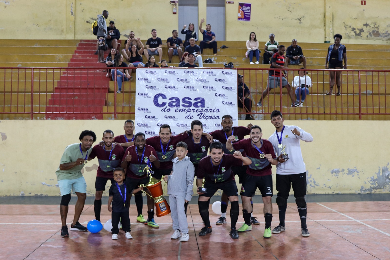 Reginaldo Autopeças é campeão da Copa Comércio de Futsal 2025