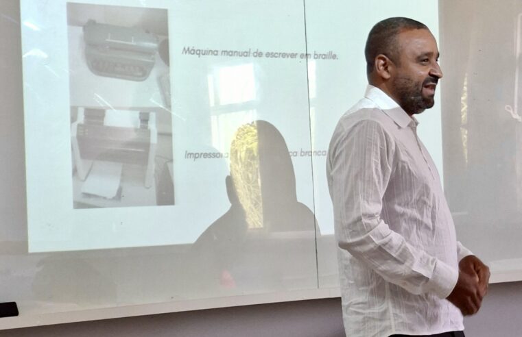 Estudante cego defende primeiro TCC na história da UFV