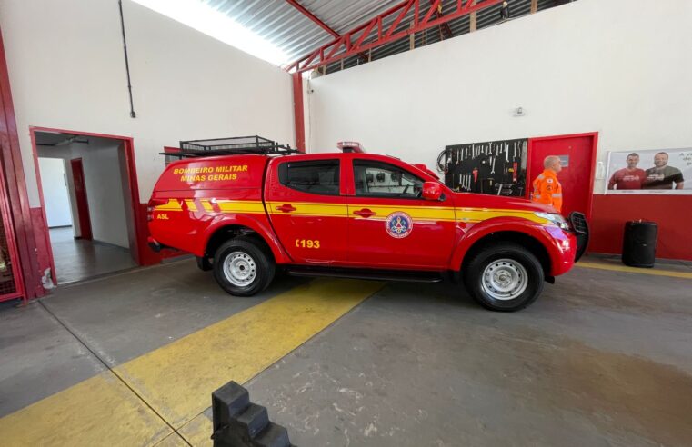 Corpo de Bombeiros de Viçosa recebe nova viatura de salvamento