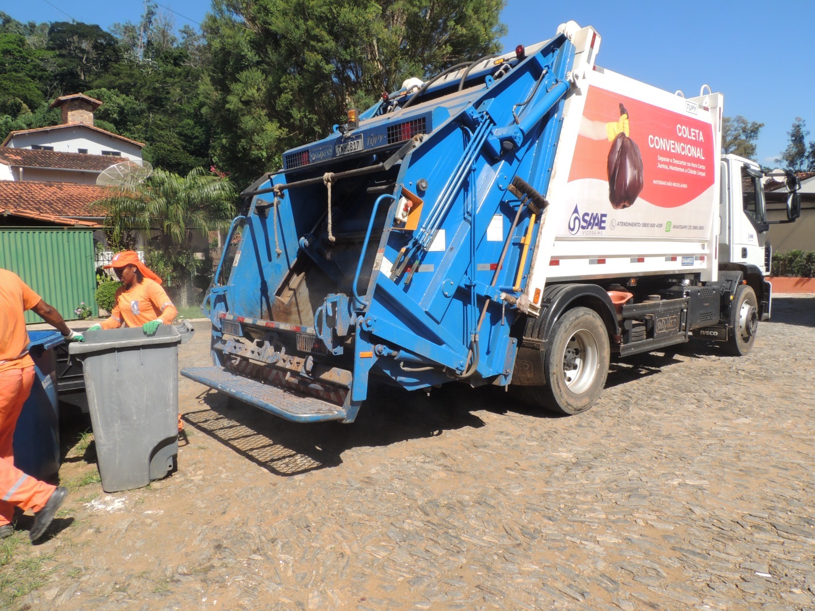 Prefeitura de Viçosa inicia transição da limpeza urbana para gestão municipal