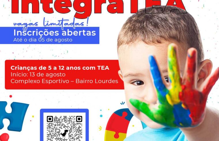 Viçosa abre inscrições para projeto voltado a crianças com TEA e seus responsáveis