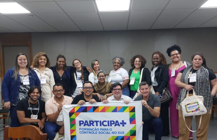 Enfermeiro de Viçosa integra grupo Participa+ em evento regional de saúde