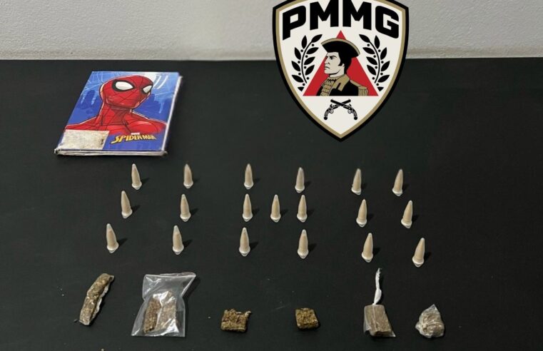 PM prende homem por tráfico de drogas em casa abandonada em VRB
