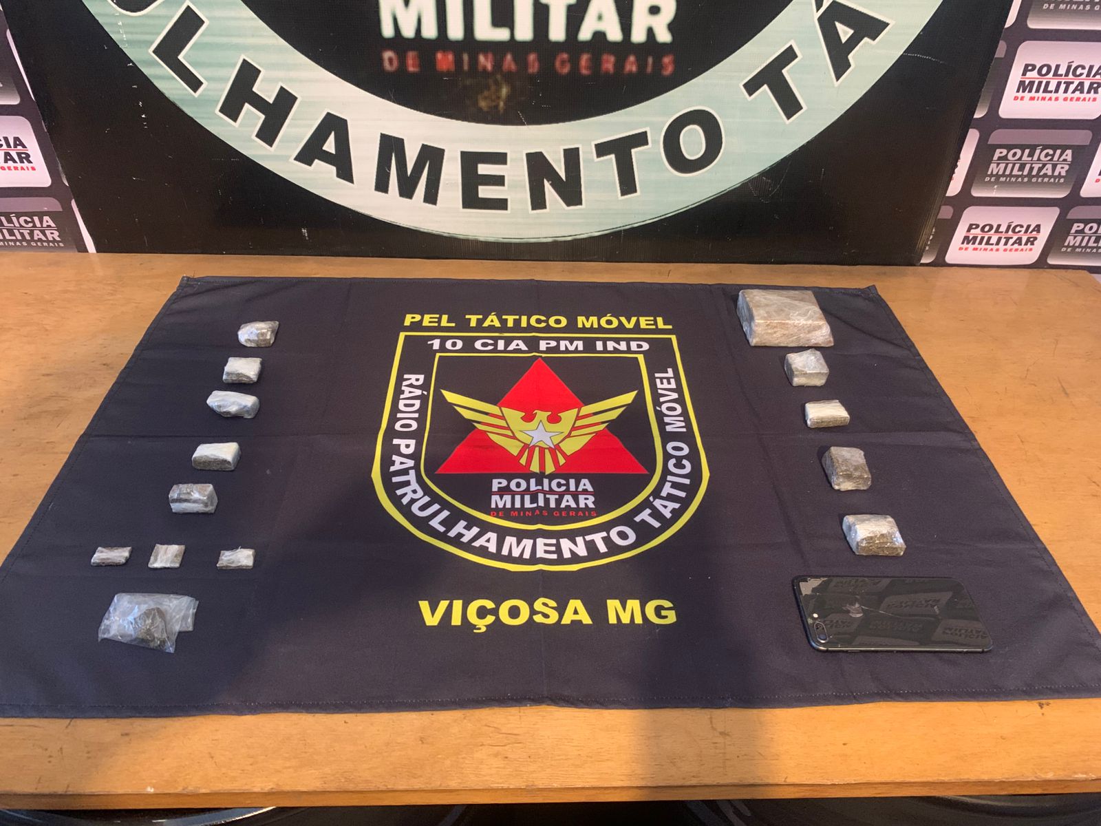 Viçosa: Homem é preso por tráfico de drogas em oficina no distrito de Silvestre