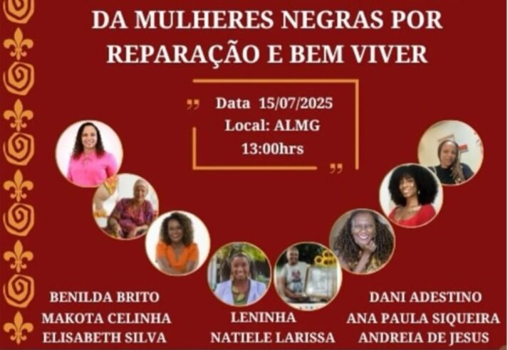 Audiência Pública em BH Debate II Marcha de Mulheres Negras por Reparação e Bem Viver