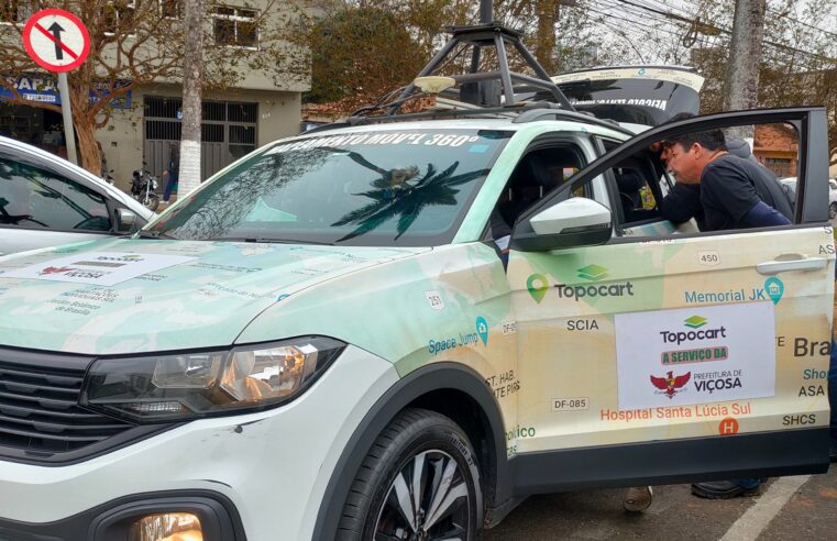 PMV mapeia cidade com tecnologia 360°