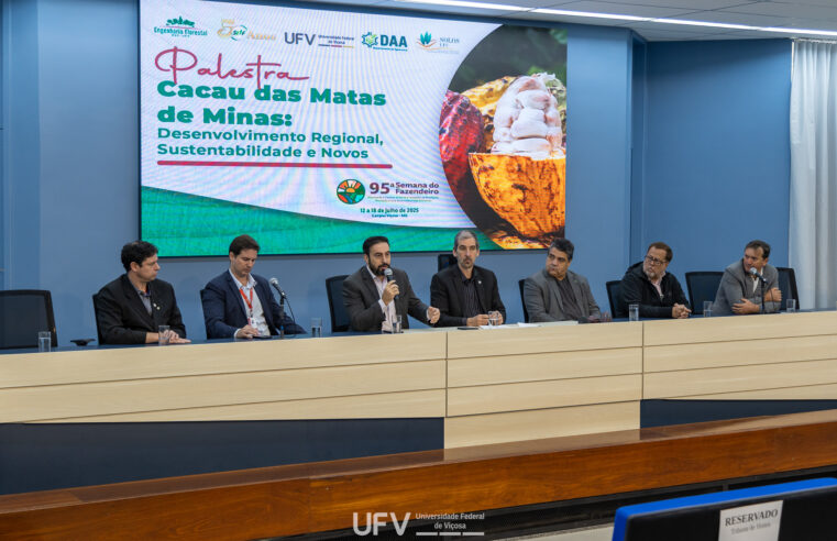 Cacau em Pauta na UFV: Debate sobre Desenvolvimento para a Zona da Mata Mineira