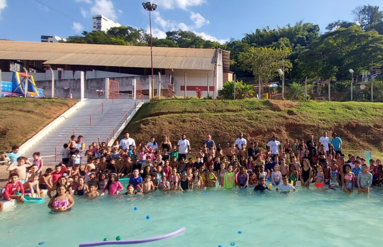 Colônia de Férias de Inverno reúne mais de 150 crianças no Complexo Esportivo de Viçosa