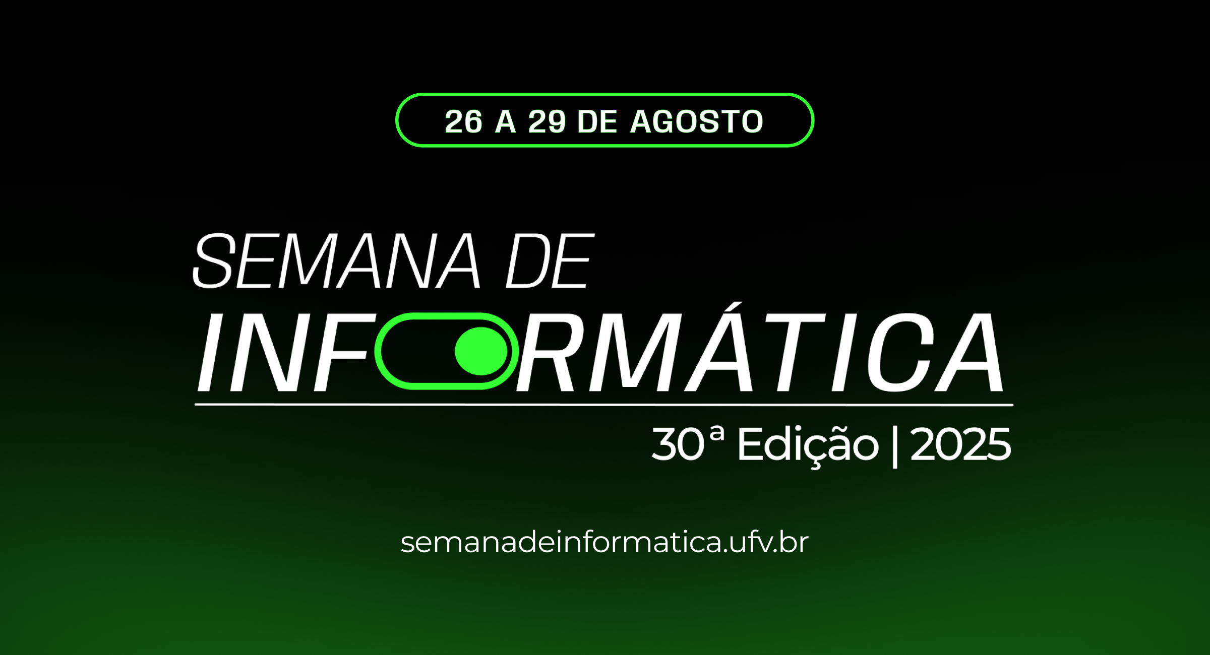 Semana da Informática abre inscrições para a 30ª edição em Viçosa
