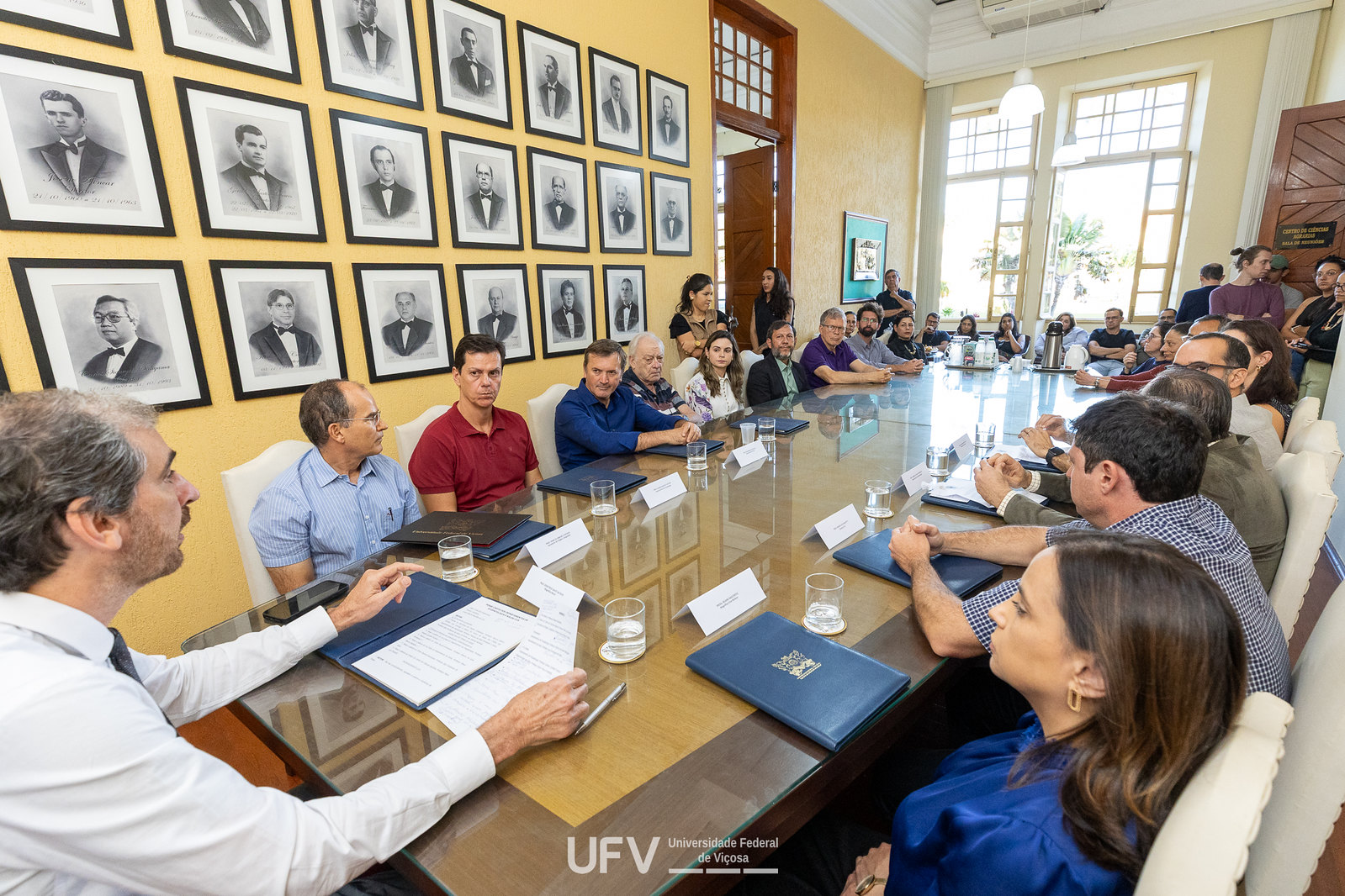 Professores assumem chefias dos Departamentos de Solos e Fitopatologia da UFV
