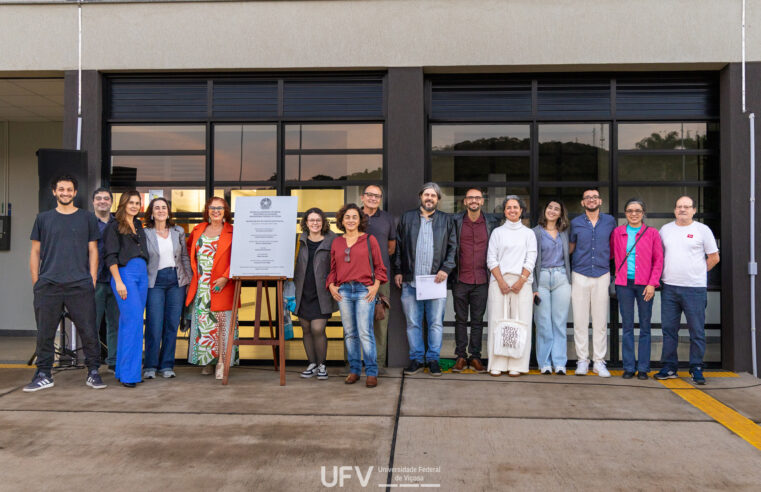 Departamento de Comunicação Social/Jornalismo da UFV tem inauguração oficial e recebimento de novos equipamentos
